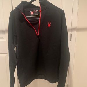 Men’s Spyder CORE 1/4 zip sweater size Large